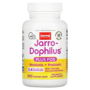 Jarrow Formulas, Jarro-Dophilus и ФОС, 3,4 млрд, 200 капсул