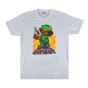 Футболка Supreme Molotov Kid Tee 'White', белый