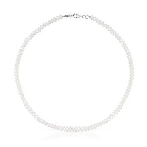 Колье Tous Mother Of Pearl Basic Color, серебро/перламутр