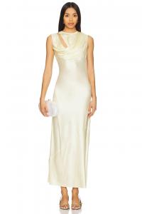 Maxi-платье Enza Camila Coelho, butter yellow