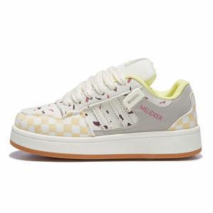 Непромокаемые амортизаторы баланс дышащие увеличивающие высоту низкие кроссовки для скейтбординга women's Yiya, Yiya-Jhui-168-1 Cranberry