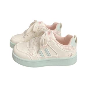 GDXF Скользостойкие амортизирующие, износостойкие, легкие, увеличивающие рост лоу-топ скейтборд-кроссовки женские - верх из экрю кожи, цвет Ecru Leather Upper