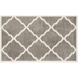 Коврик Amherst Trellis для дома и улицы Safavieh, серый, 244x305 см