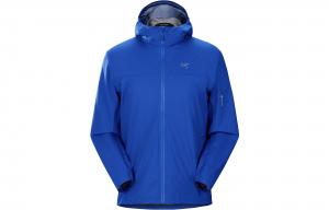 Футболка из смесовой мохеровой шерсти Arcteryx, Туманно-голубой/Прозрачный