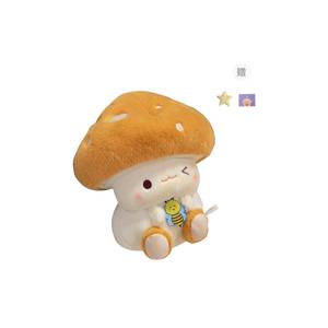 Плюшевая кукла Cute Bee Mushroom Dolls высотой 30 см OU DI PIG