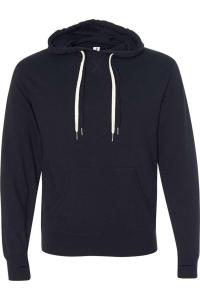 Independent Trading Co. Толстовка с капюшоном из французского трикотажа средней плотности, черный