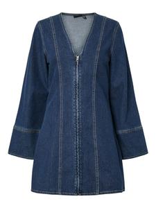 PIECES Платье 'PCFlora' в темно-синем цвете