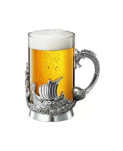 Оловянный стакан для питья Viking The Wine Savant, clear