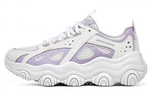Кроссовки Rover X Chunky женские низкие белые/фиолетовые Skechers