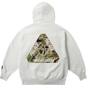 Толстовка Maharishi Tri Bonsai Dpm PALACE, белый