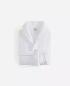 Рифленый банный халат SUNDAY CITIZEN, белый