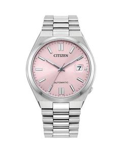 Спортивные часы Sport Luxury Auto Tsuyosa, 37 мм Citizen, розовый