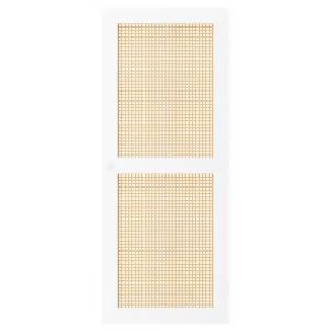 Дверь Ikea Hogadal, 40х97 см, белый/плетеный бамбук