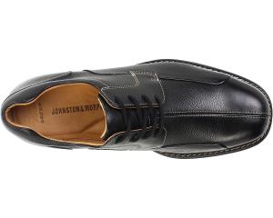 Оксфорды Shuler Causal Dress Bike Toe Oxford Johnston & Murphy, черный