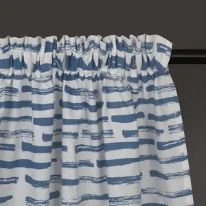 Тюль Knut с кулиской, 1 шт., ВxШ: 245x140 Feel Of Nature, синий