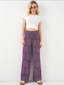 Широкие брюки Bigdart, баклажановый