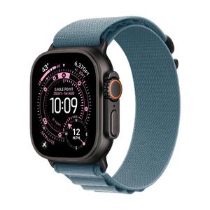 Умные часы Apple Watch Ultra 3, 49 мм, GPS+Cellular, Black Titanium Case/Light Blue Alpine Loop Medium Band
