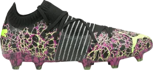 Бутсы Puma Future Z 1.2 FG AG Ultra Magenta Green Glare, фиолетовый