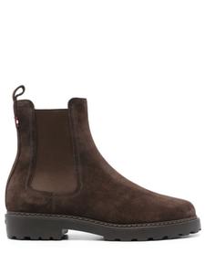 Bally замшевые ботинки челси, коричневый