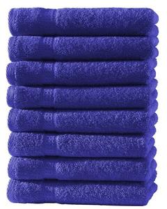 8 шт Frottier Набор полотенец Hometex Premium Textiles, 30x1x50 см цвет royalblau