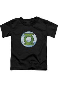 Футболка с неоновым логотипом DC Comics для малышей Gildan