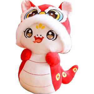 Змеевик талисман года совместимость с куклами для детей старше 3 лет плюшевая кукла высотой 20см Ha Jie Bret