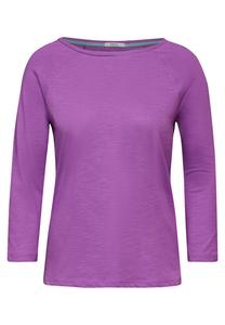 Топ CECIL Shirt Raglan, цвет mottled purple