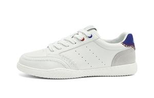 HLA Мужские низкие скейтбордские кроссовки бело-синие, цвет White Blue