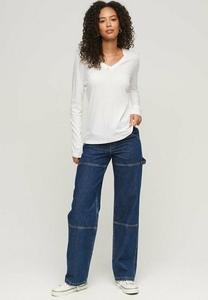 Топ с длинными рукавами V-NECK Superdry, цвет optic