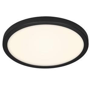 Светодиодный потолочный светильник Briloner Fire Black, поликарбонат/железо - 1 лампа