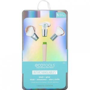 Ограниченный выпуск Holidays Blush And Glow Kit — набор из 5 сменных кистей для лица Ecotools, Ecotools