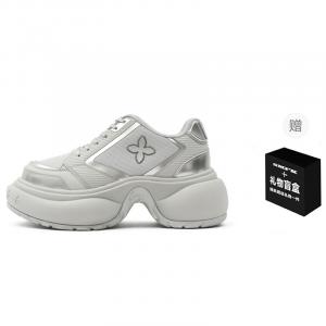 SMFK Низкие массивные кеды унисекс пыльно-серого цвета