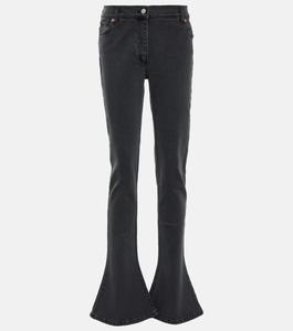 Узкие расклешенные джинсы MAGDA BUTRYM, серый