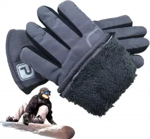 Зимние перчатки для езды на мотоцикле, мотоциклетные перчатки – зимние перчатки для езды на мотоцикле | мотоциклетные перчатки для холодной погоды, мужские зимние перчатки, аксессуары для мотоциклов с улучшенным сцеплением при ходьбе, grau