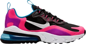 Кроссовки Nike Air Max 270 React GS 'Hyper Pink', розовый