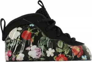 Кроссовки Nike Little Posite CB 'Floral', черный