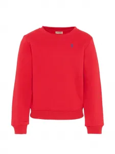 Свитшот с длинными рукавами TRUSSARDI JUNIOR, красный