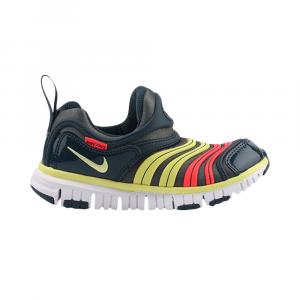 Кроссовки Nike Dynamo Free PS, серый/жёлтый/красный