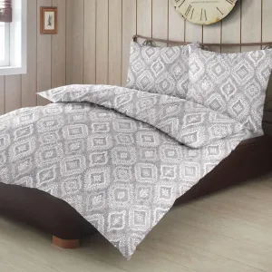 Постельное белье Dream Sleep Fine Flannel Marie Grey 155x200 см + 80x80 см Traumschlaf