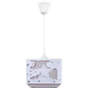 Подвесной светильник GRETA E27 Paco Home, белый