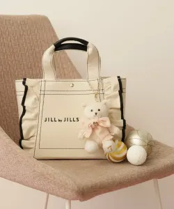 Маленькая сумка-тоут с оборками Jill By Jill Stuart, цвет White