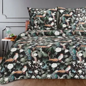 Комплект постельного белья , подарочная коробка 2, 220x200 см, комплект из 3 предметов: с 2 наволочками 70x80 см Eurofirany