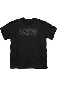 Футболка с коротким рукавом для подростков "Лига справедливости Америки: Аквамен" Gildan, черный