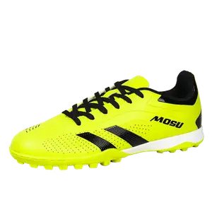 TONYBEAR Нескользящие износостойкие футбольные бутсы унисекс неоново-желтый искусственный газон, цвет Neon Yellow Turf