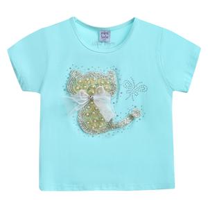 Футболка с аппликацией Blue Cat Mimi Tutu