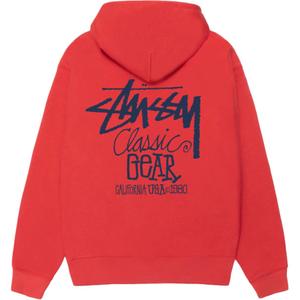 Классический худи Gear Stussy, красный