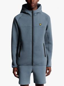 Неопреновая худи на молнии для бега Lyle & Scott, Steel Indigo Marl