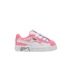 Кроссовки Puma Hello Kitty x Suede XL Toddler 'Hello Kitty and Friends Tie Dye', розовый