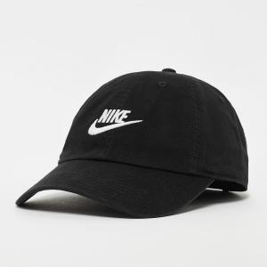 Бейсболка Club Unstructured Futura Wash Cap NIKE, цвет black/white