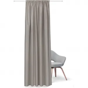 Тюль Torben с кулиской, 1 шт., ВxШ: 245x140 Feel Of Nature, светло-серый